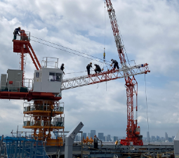 建設機械組立解体工事②